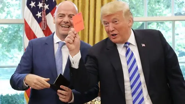 Infantino Trump